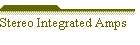 Stereo Integrated Amps